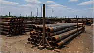 Oil field pipe racks