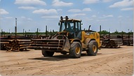 Pipe yard and loader